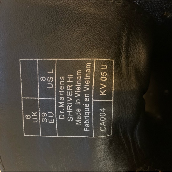 Doc Martens Shriver Hi Platform Boot - Size 8/ 39 - Picture 5 of 5